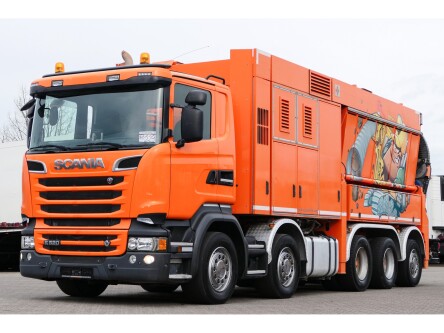 Saugbagger im Einsatz
